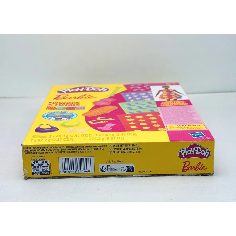 Play Doh Barbie Flowers and‎ Florals Play Set New Sealed